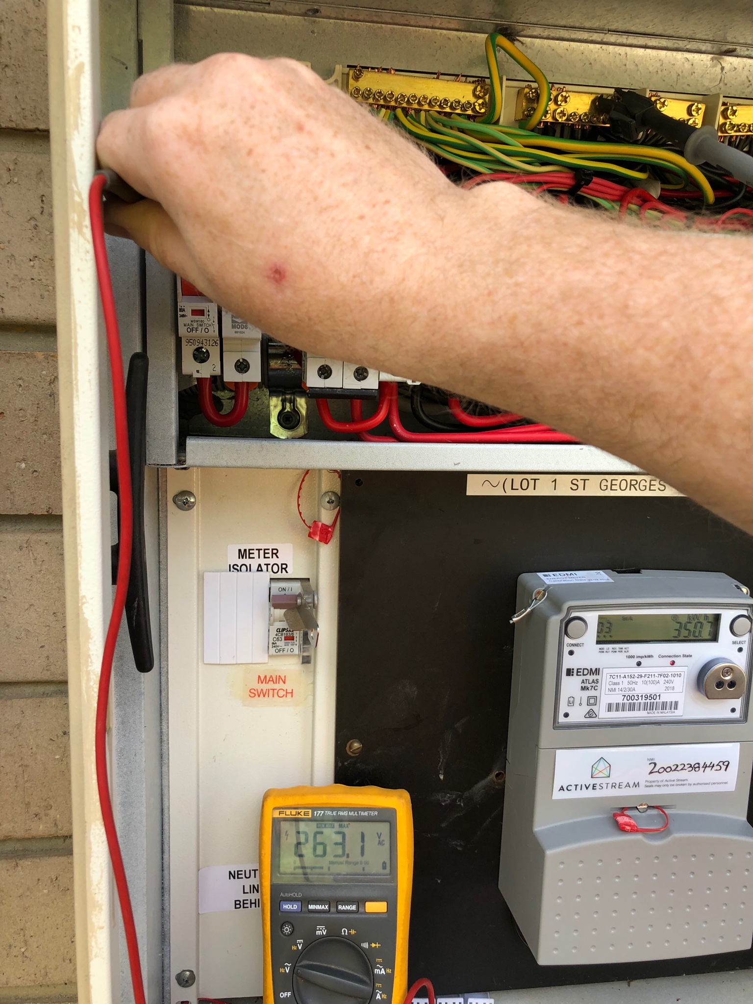 Australian standards say voltage should be between 216 - 253 volts. Higher voltages cause appliance damage and solar and battery lock-out. 