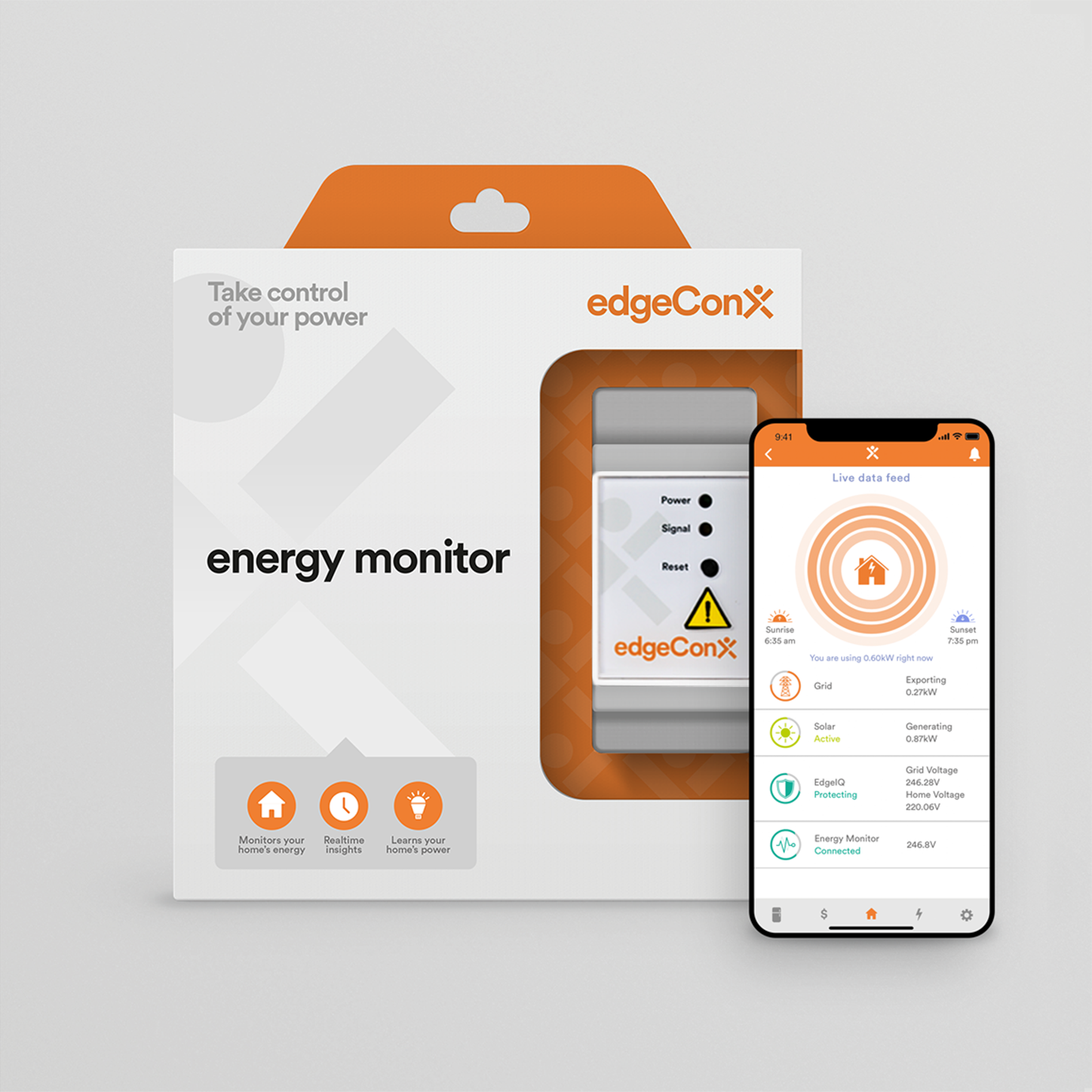 Energy Monitor Start energy monitoring and take your power back today